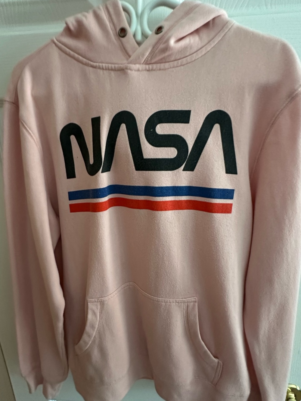 Boathouse Pastel Pink NASA Hoodie - LARGE